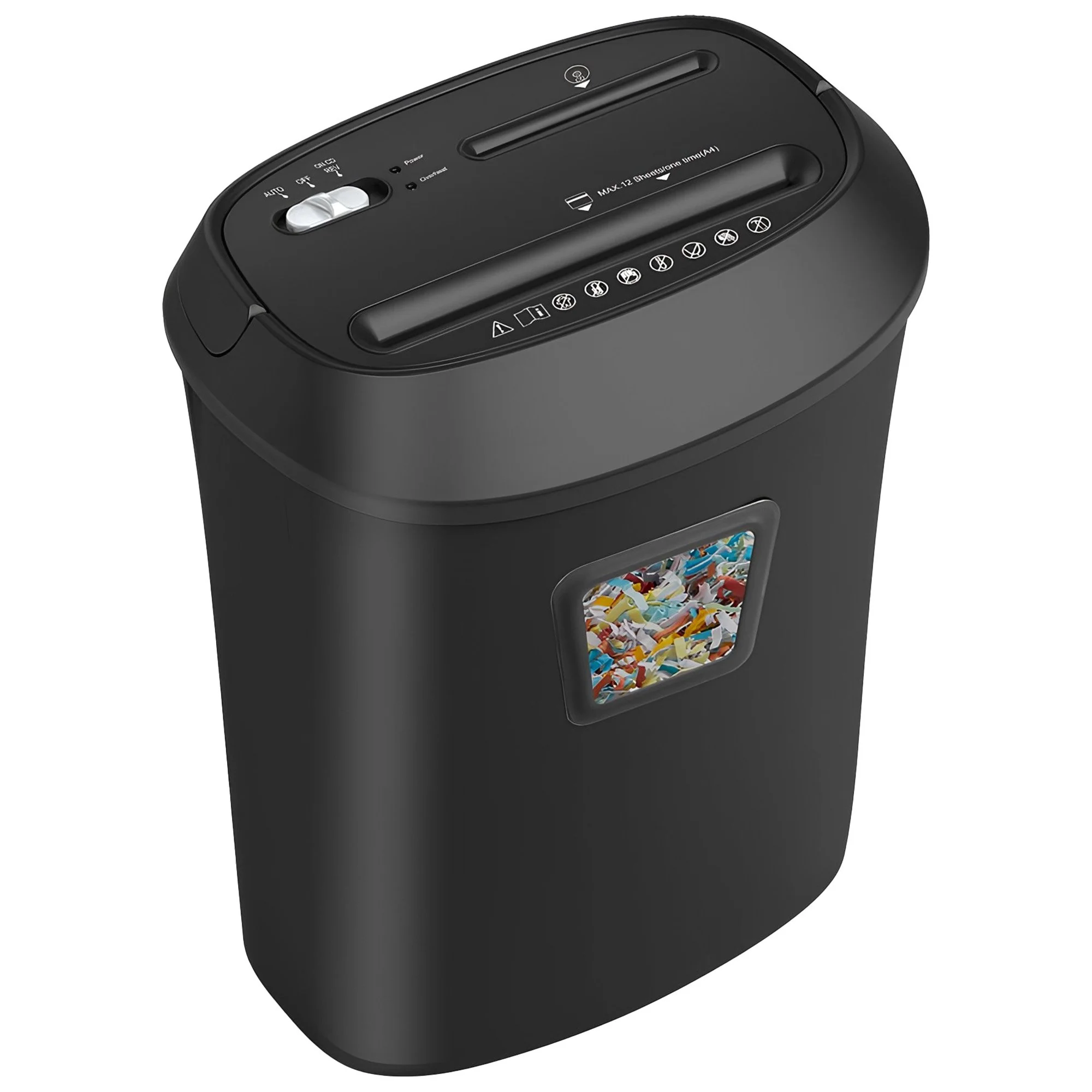 Centurion 12-Sheet Cross-Cut Paper Shredder 25L - Image 4