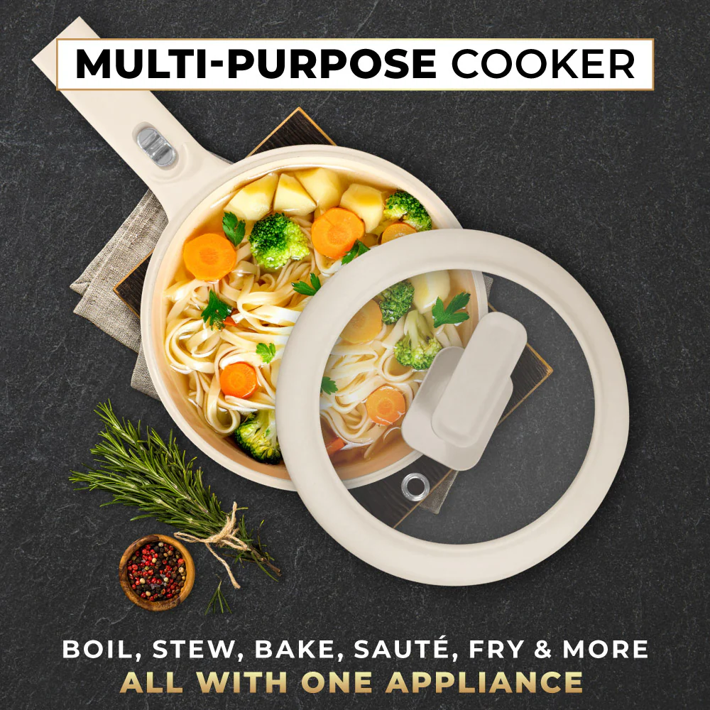 CeraPro Multi-Purpose Electric Cooker and Hot Pot 1.5L - Image 6