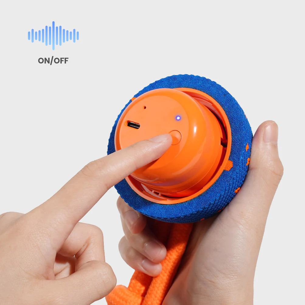 Cheerble Wicked Ball Rolly - Interactive Smart Dog Toy - Royal Blue - Image 2