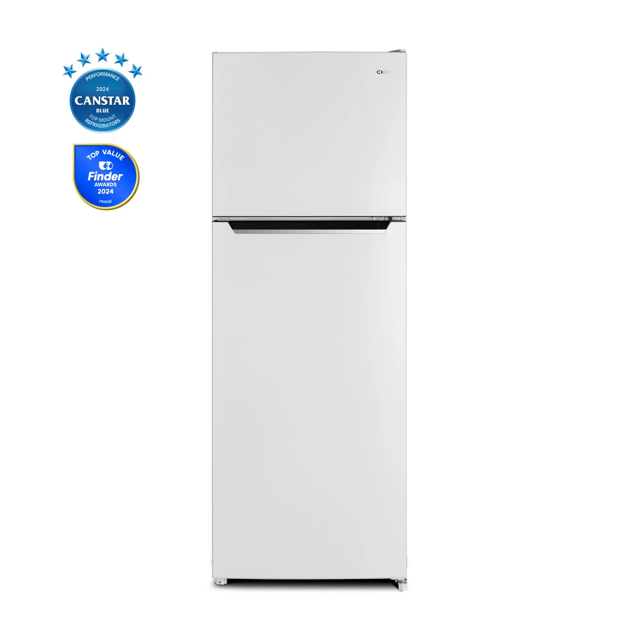 CHiQ CTM348NW5E 348L Top Mount Fridge (White) - Image 2