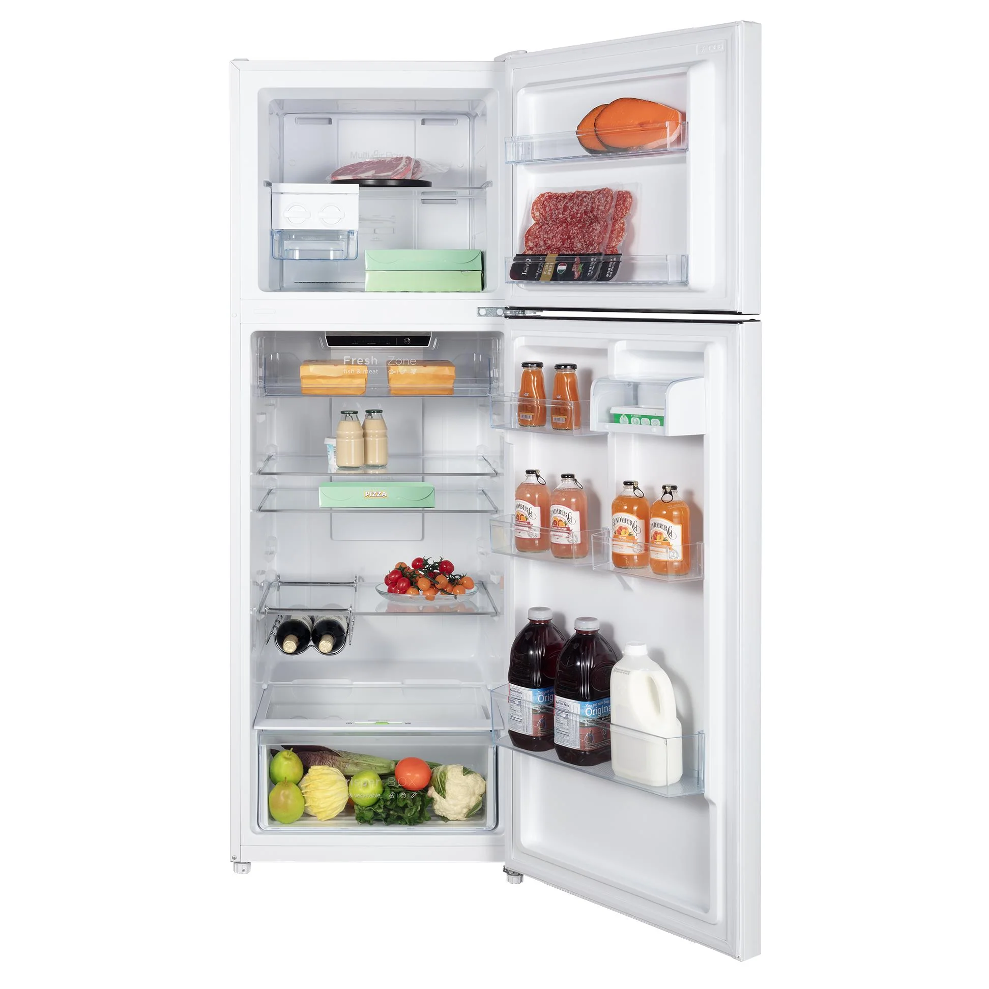 CHiQ CTM348NW5E 348L Top Mount Fridge (White) - Image 6