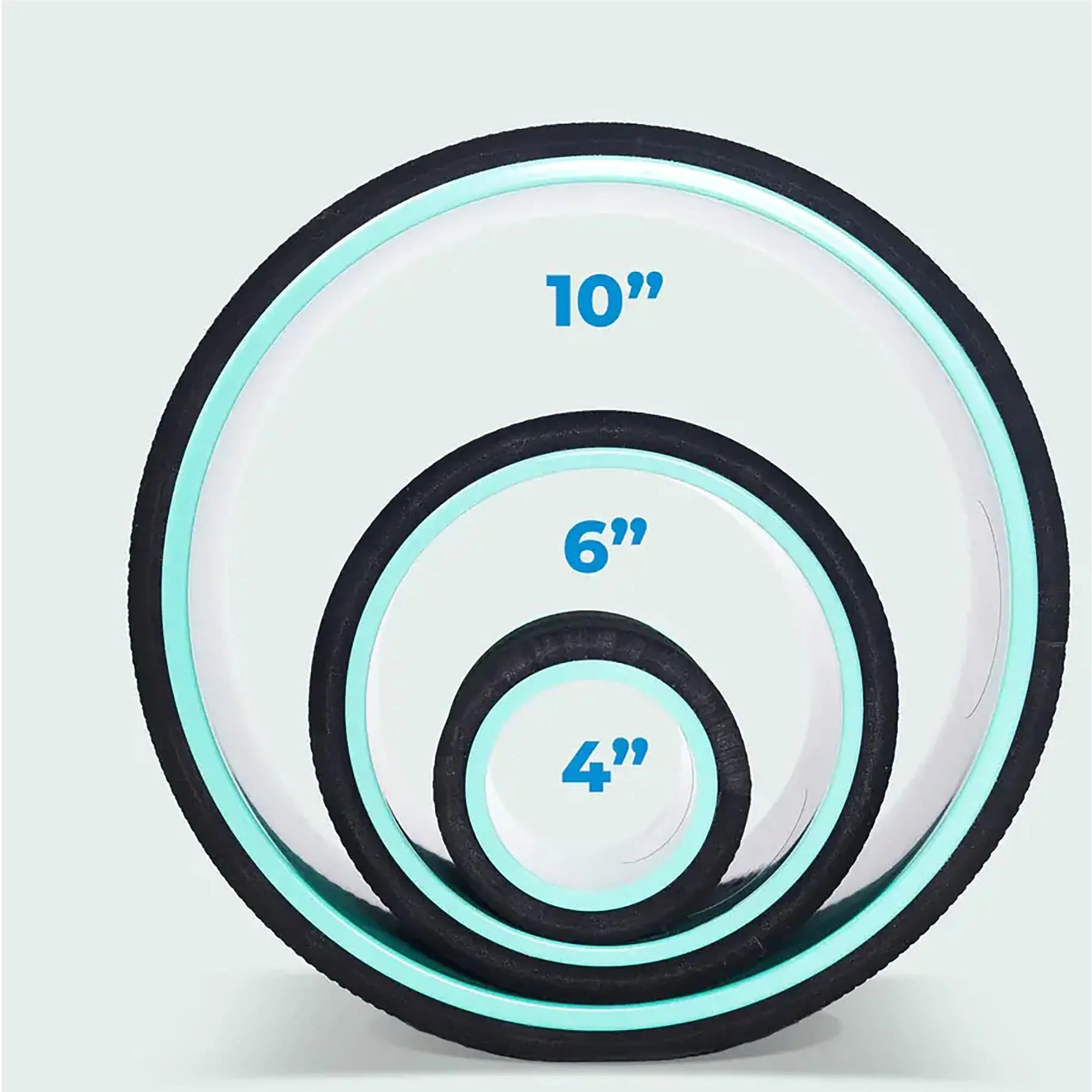 Chirp Massage Wheel 3 Pack (4" 6" 10") - Image 3
