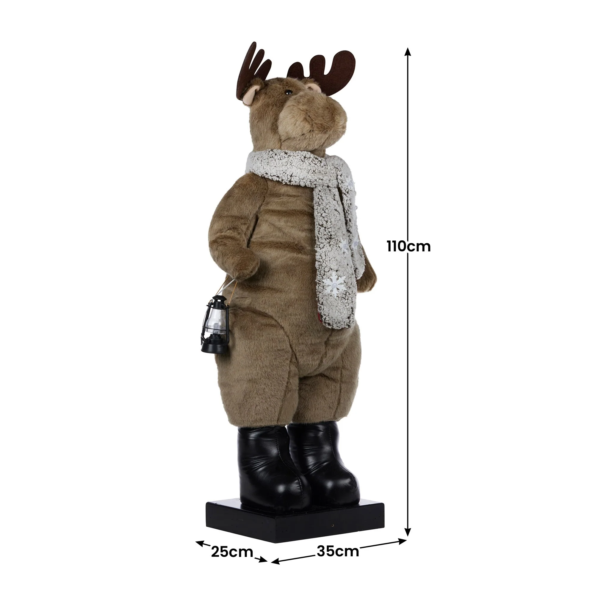 Christabelle 1.1m Musical LED Christmas Moose - Image 2