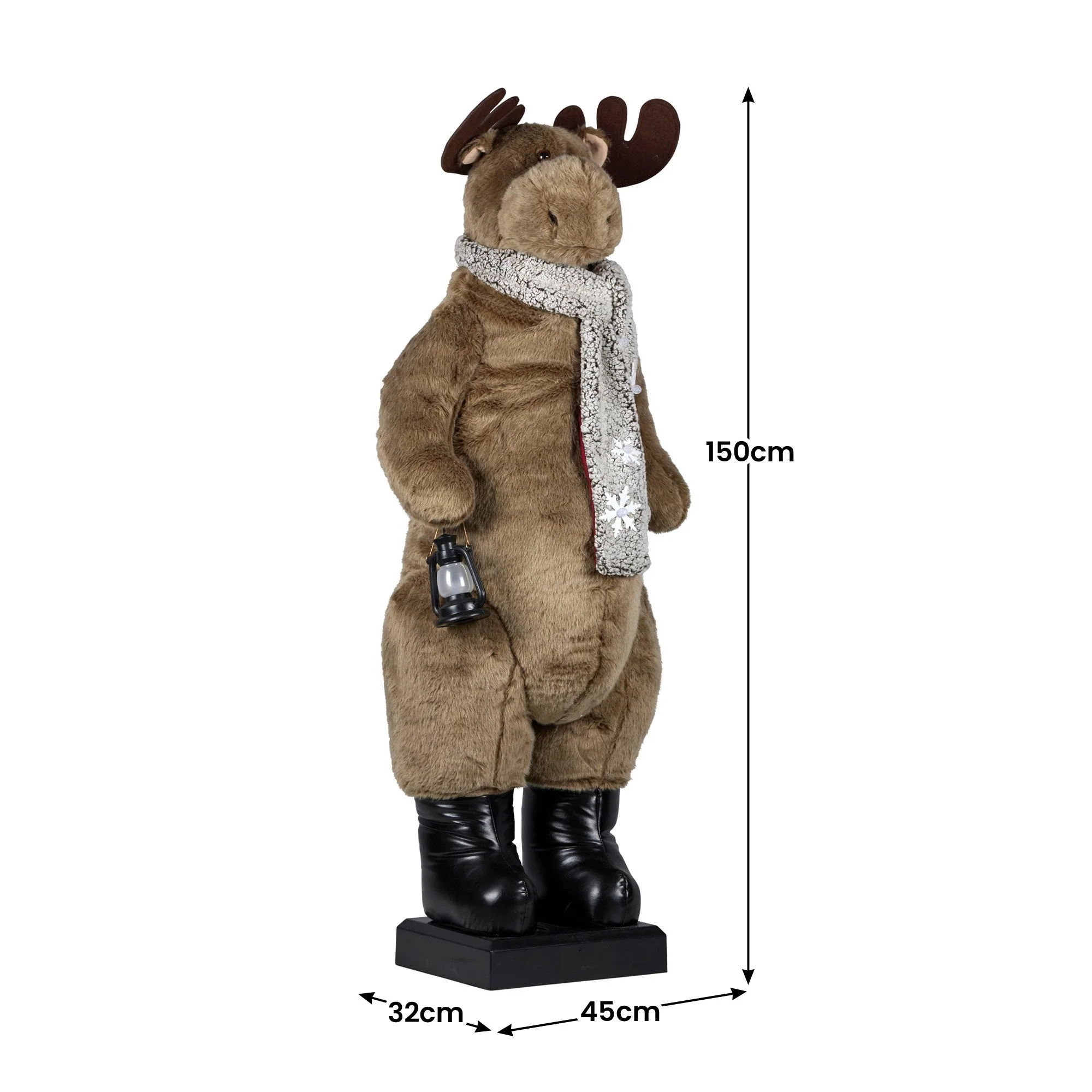 Christabelle Animated Musical LED Moose 1.5m - Image 2