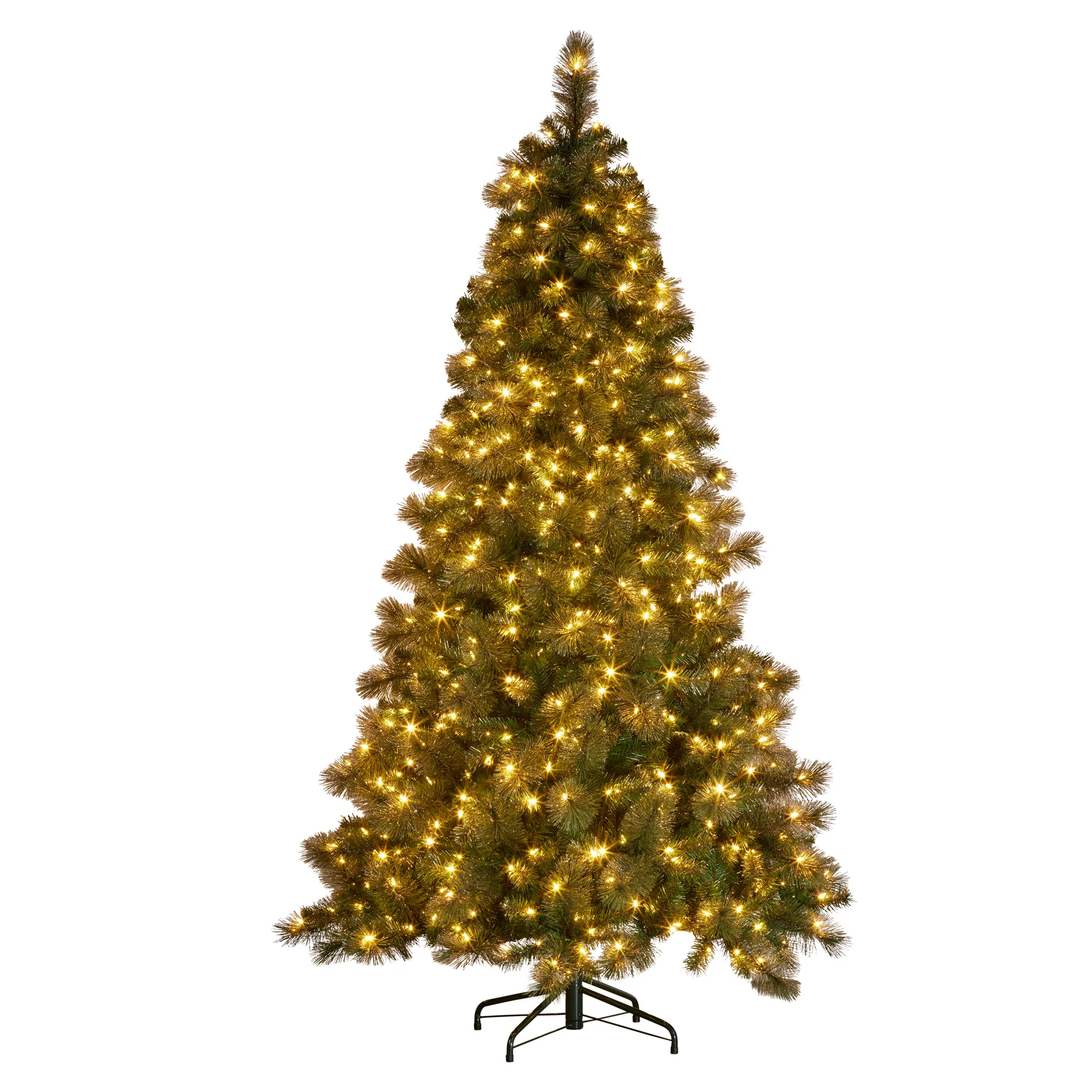 Christabelle Gold Pine Christmas Tree with 850 LEDs 9ft - Image 4
