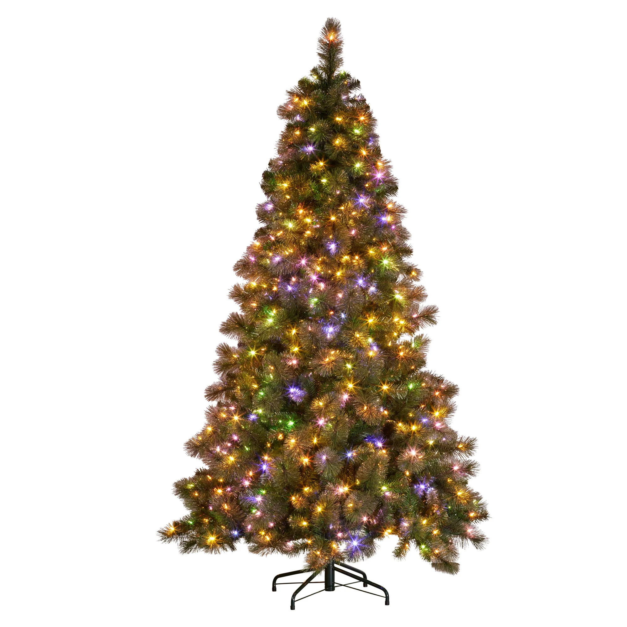 Christabelle Gold Pine Christmas Tree with 850 LEDs 9ft - Image 5