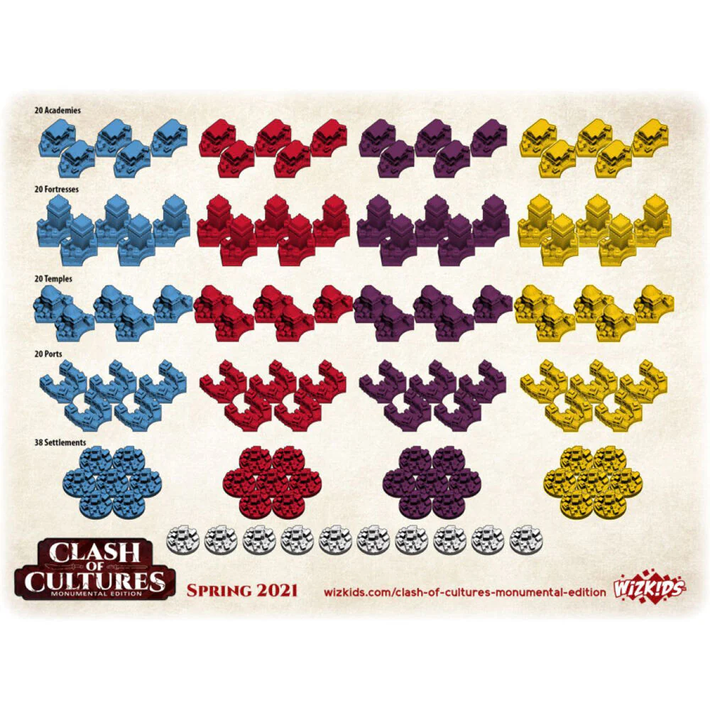 Clash of Cultures Monumental Edition Tabletop Board Game 14y+ - Image 7