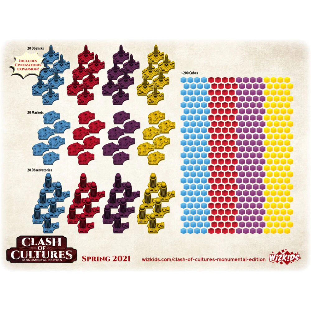 Clash of Cultures Monumental Edition Tabletop Board Game 14y+ - Image 8