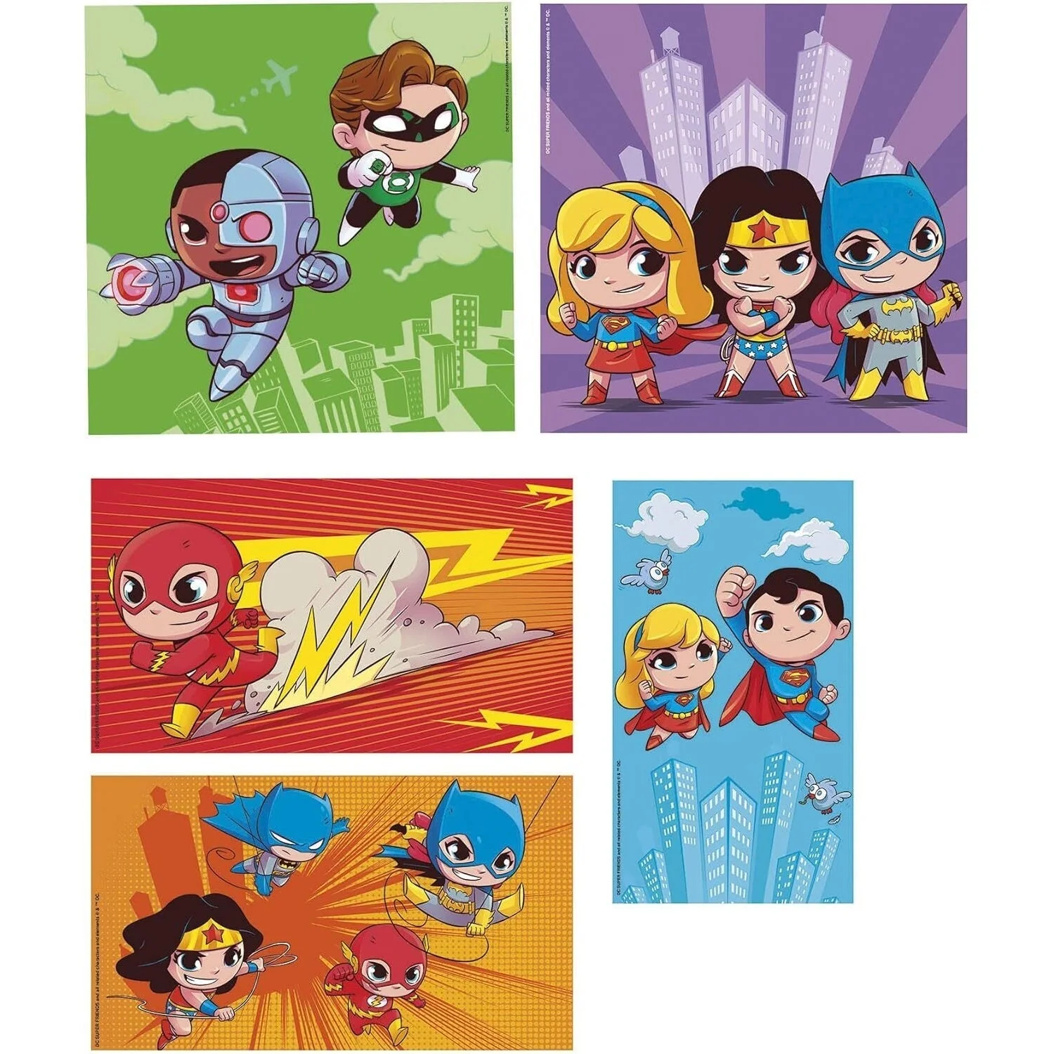 Clementoni 10 in 1 Puzzle DC Comics - Image 2