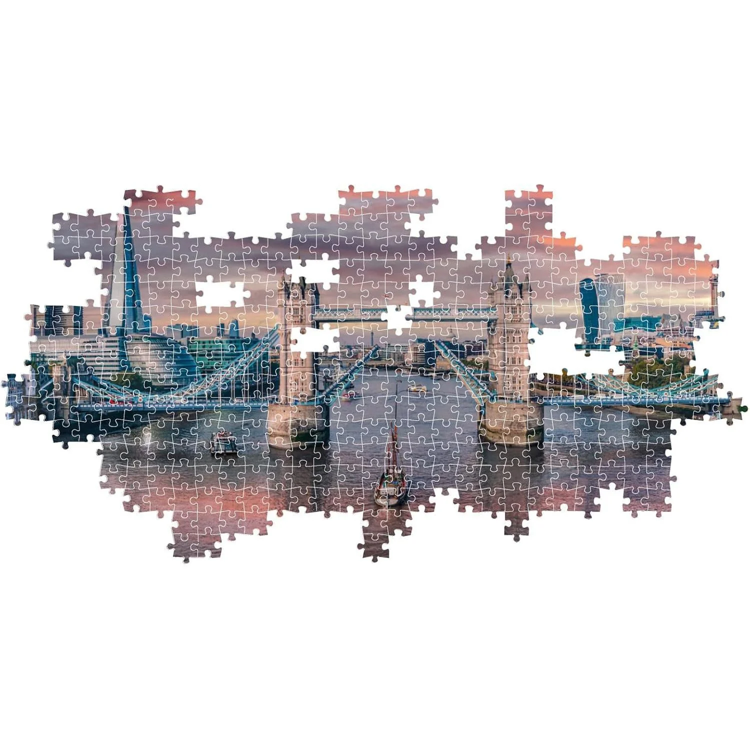 Clementoni 1000-Pieces Across The River Thames Panorama Puzzle - Image 3