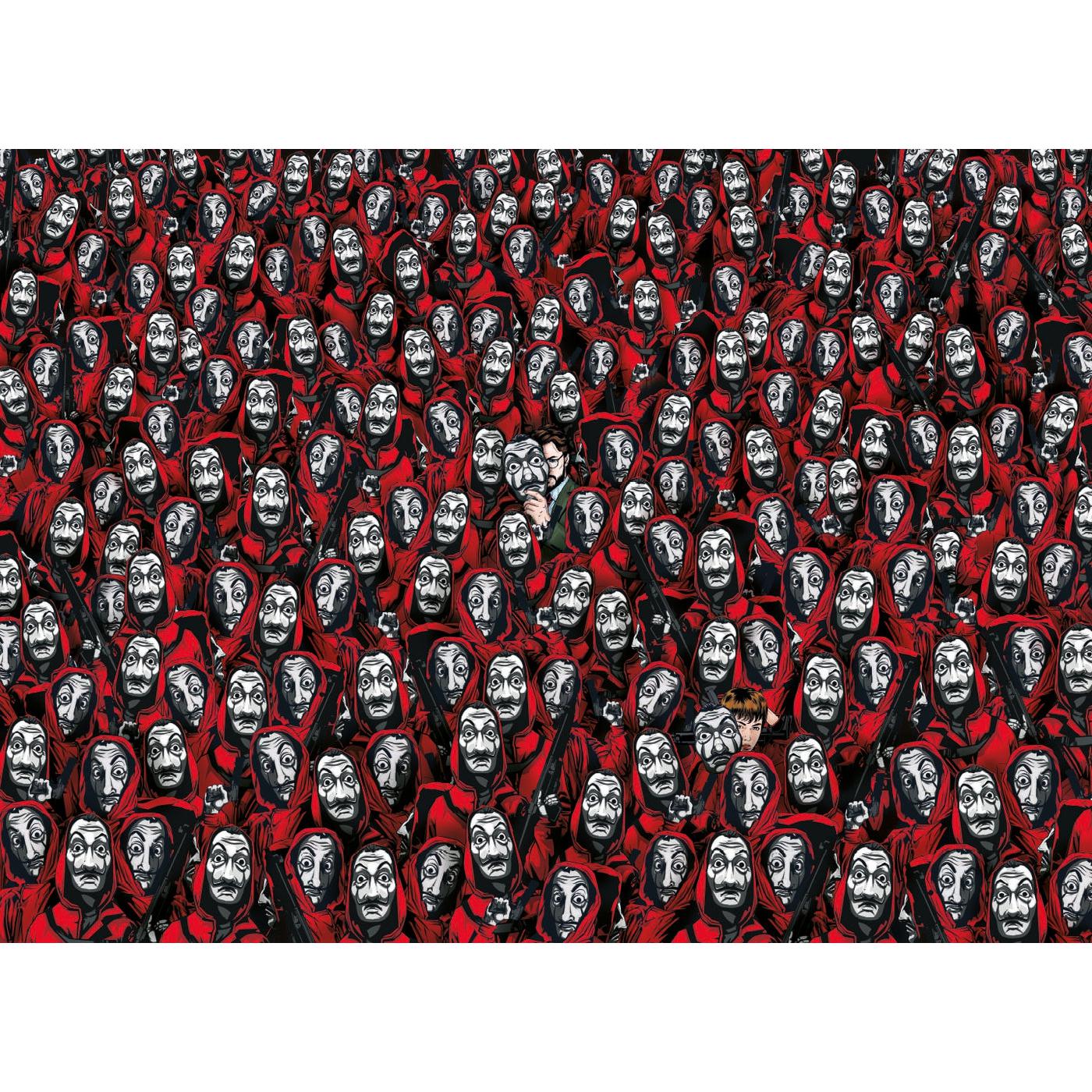 Clementoni 1000-Pieces Impossible La Casa De Papel Jigsaw Puzzle - Image 2