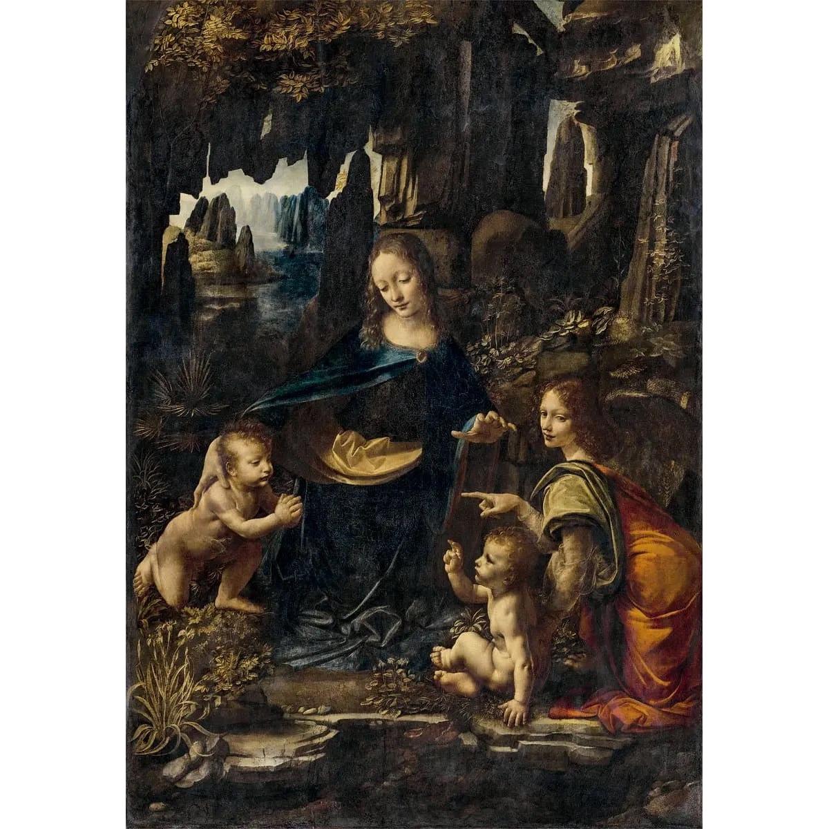 Clementoni 1000-Pieces La Vierge Leonardo Puzzle - Image 2