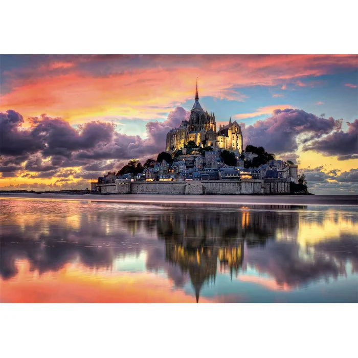 Clementoni 1000-Pieces Le Magnifique Mont Saint-Michel Puzzle - Image 2