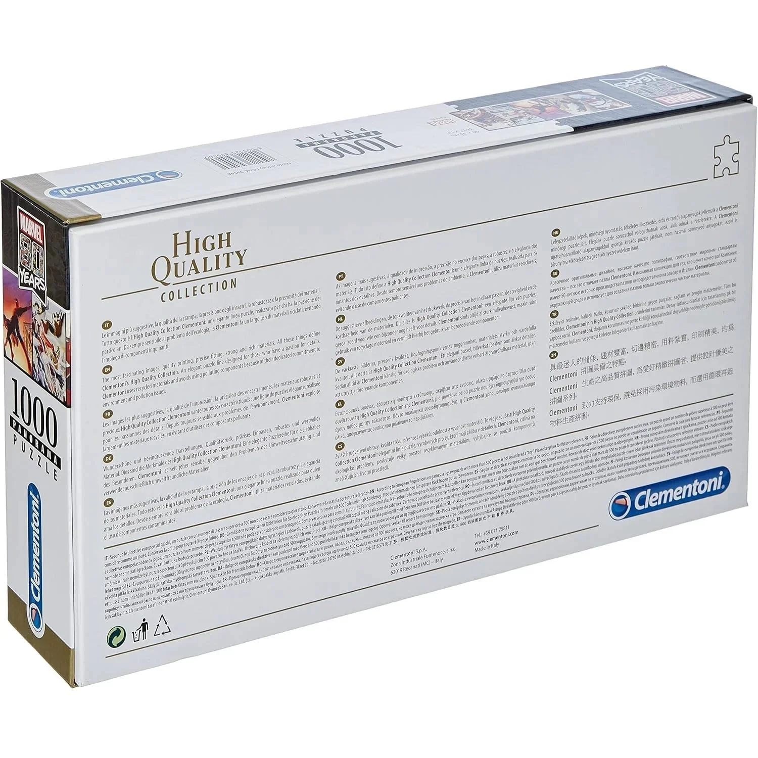 Clementoni Marvel 80th Anniversary Panorama 1000 Piece Puzzle - Image 3