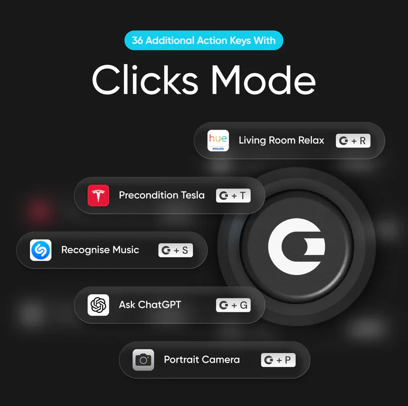 Clicks Keyboard for iPhone 16 Pro Max (Onyx) - Image 5