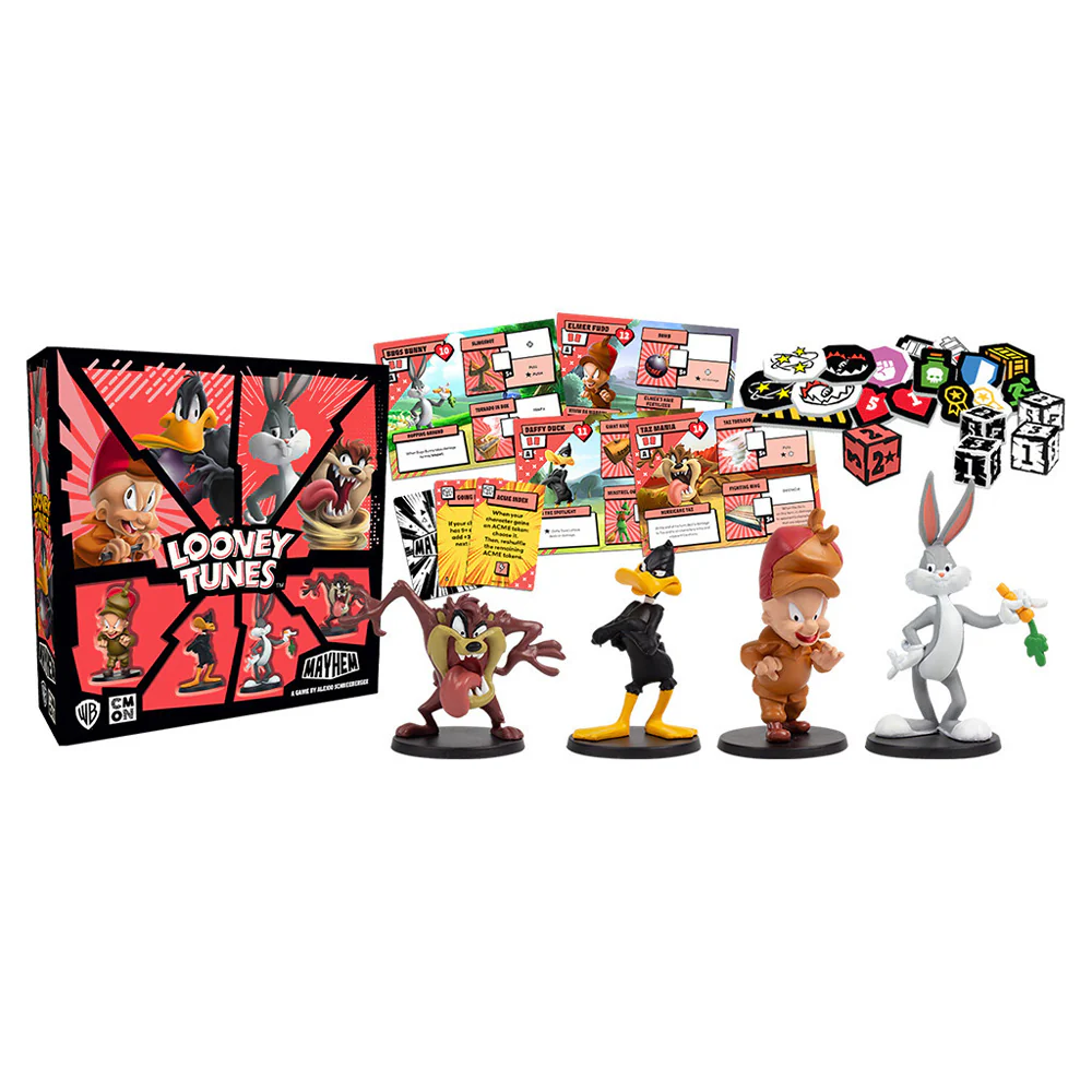 Cmon Looney Tunes Mayhem Board Game - Image 3