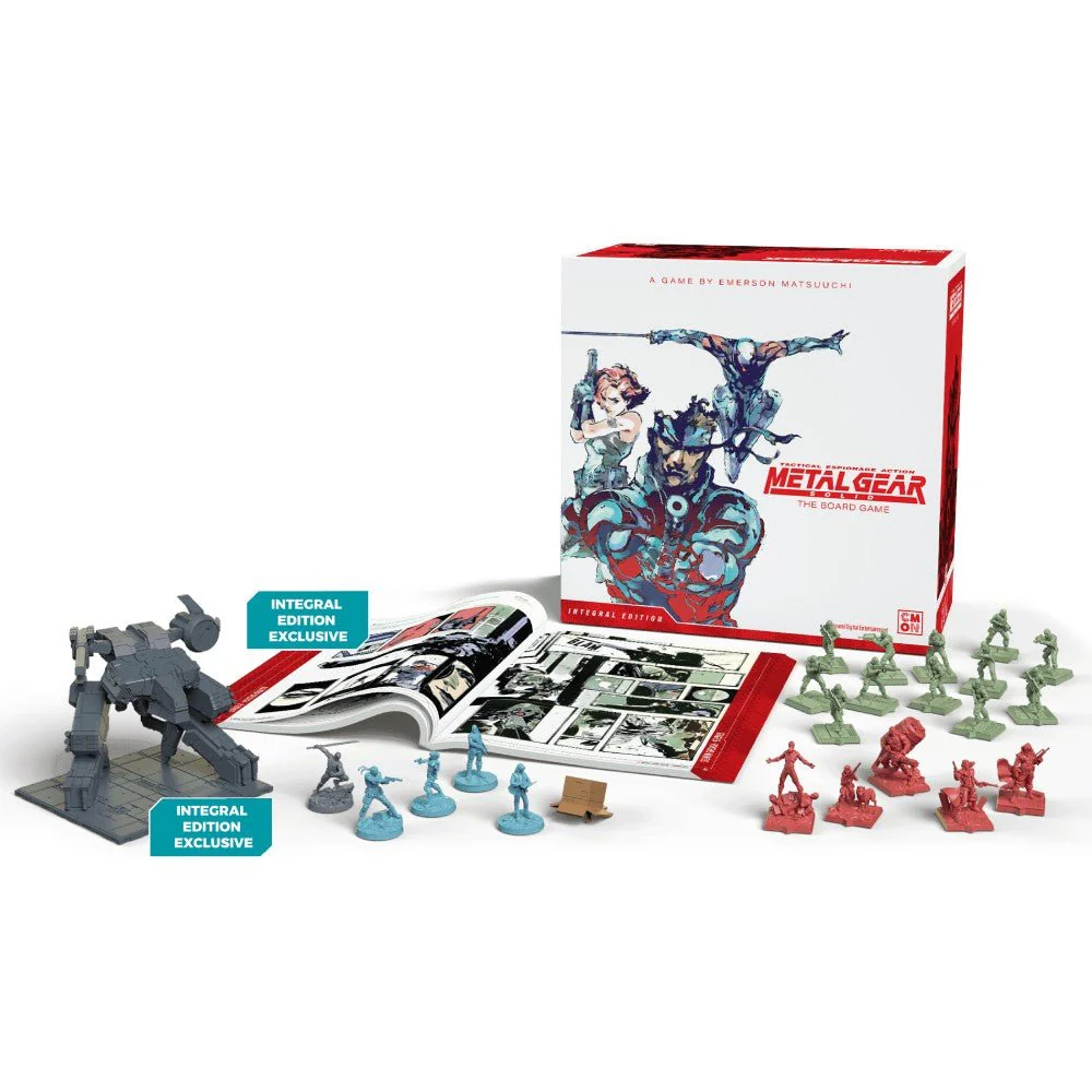 Cmon Metal Gear Solid: The Board Game Integral Edition Board Game