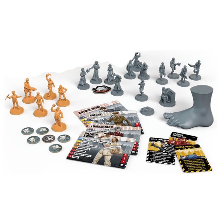 Cmon Zombicide 2nd Edition: Monty Python's Flying Circus A Rather Silly Expansion Board Game - Image 3
