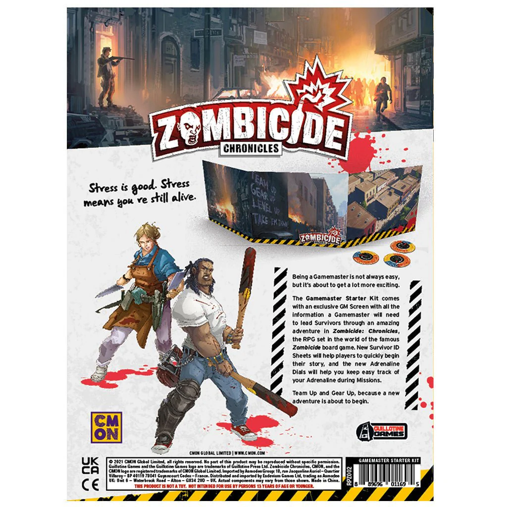 Cmon Zombicide: Chronicles RPG Gamemaster's Starter Kit - Image 2