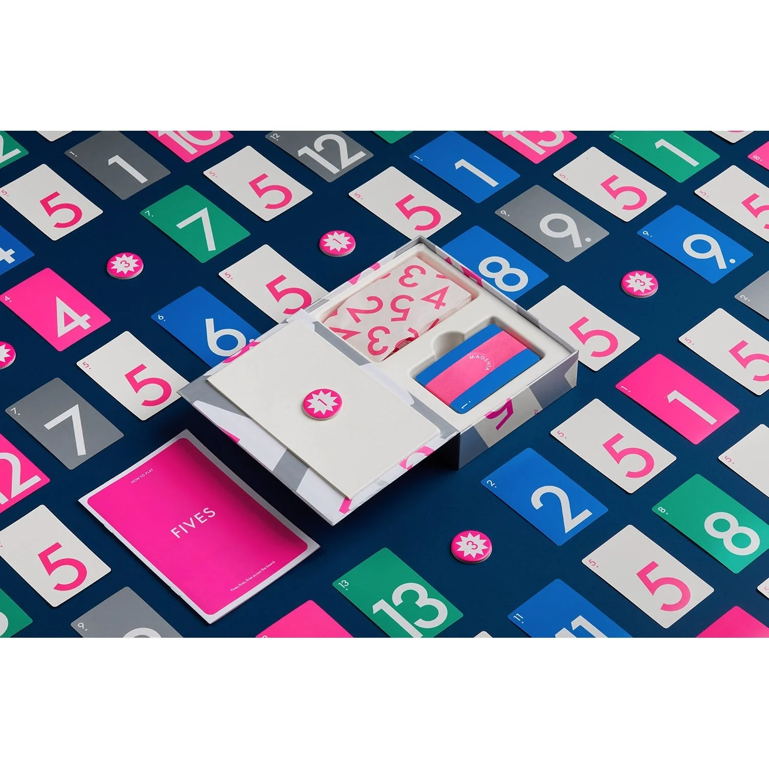 CMYK Magenta - Fives Game - Image 4