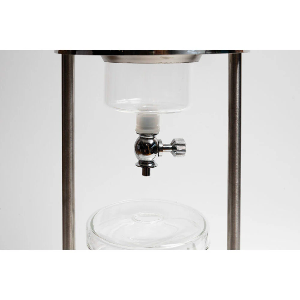 Coffee Culture 600ml Cold Drip Glass Coffee Maker with Steel Frame Stand Clear - Image 3