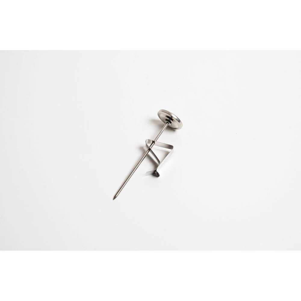 Coffee Culture Stainless Steel Milk Jug Thermometer with Clip 13cm (Silver) - Image 2