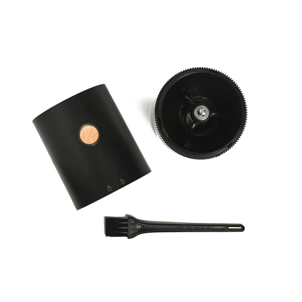 Coffee Culture USB Rechargeable Portable Coffee Travel Grinder with Blue Light - Image 3
