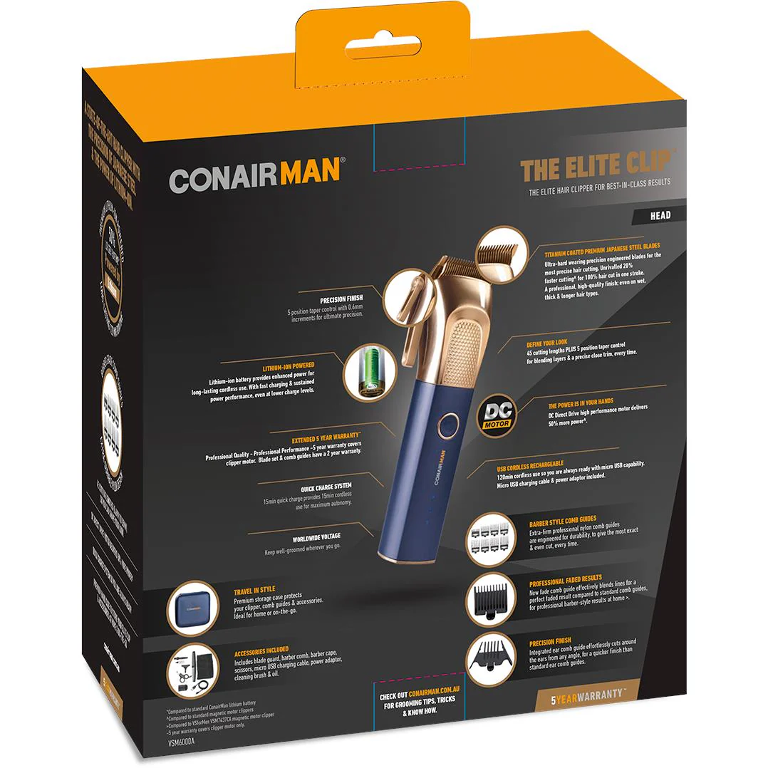 Conairman The Elite Clip Hair Clipper - Image 9