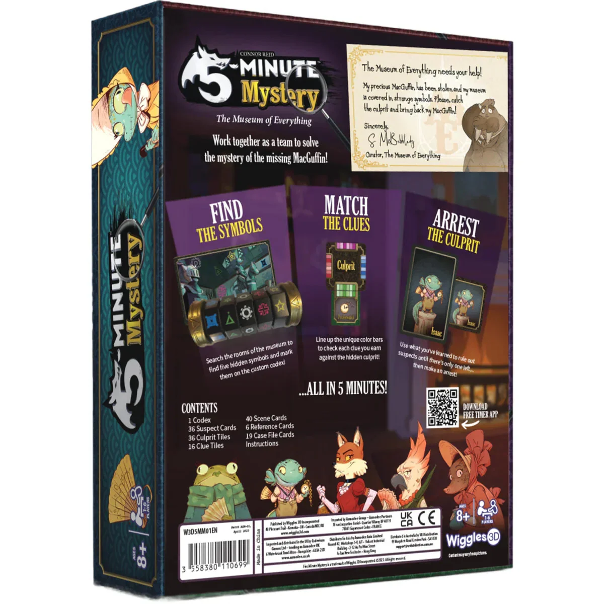 Connor Reid 5 Minute Mystery Tabletop Strategy Game - Image 2