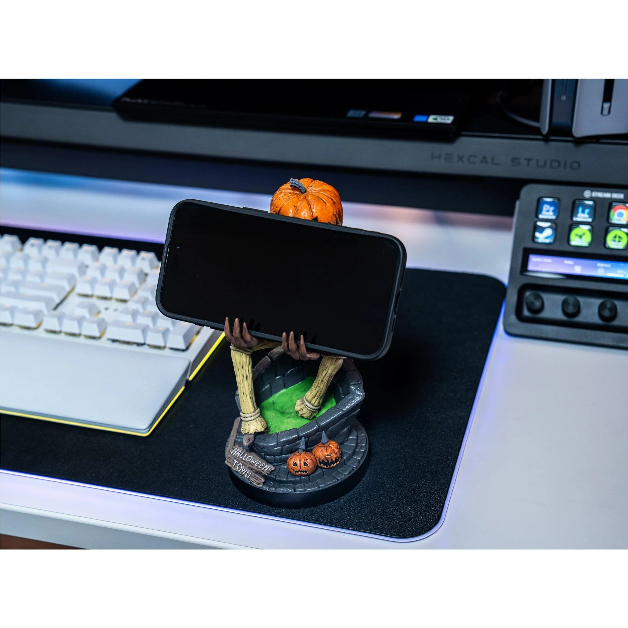 The Nightmare Before Christmas: Jack Pumpkin King Cable Guys Controller and Phone Stand - Image 6