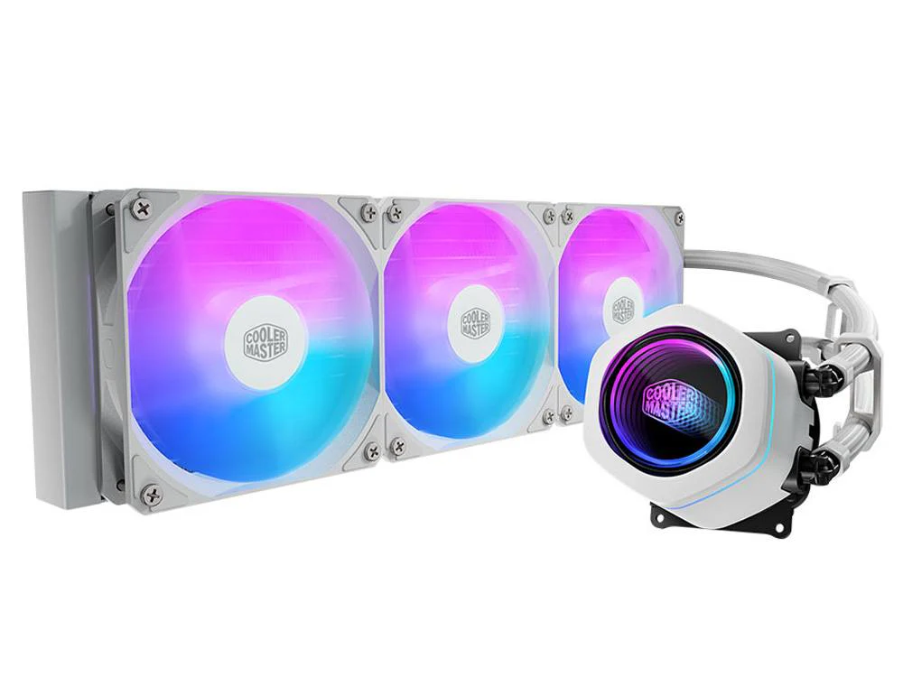 Cooler Master MasterLiquid Core Nex 360 ARGB All-in-One Cooler - White - Image 2
