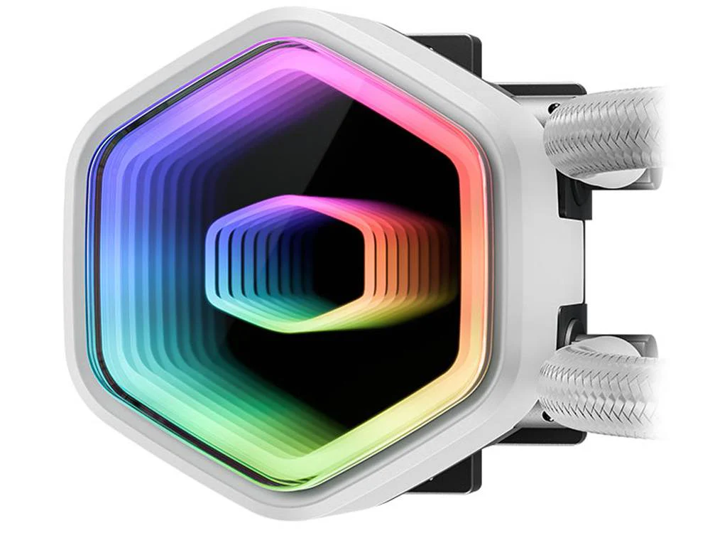 Cooler Master MasterLiquid ML240L Core II ARGB CPU Cooler (White) - Image 3