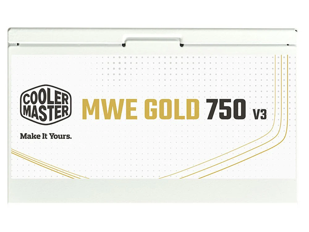 Cooler Master MWE Gold V3 750W ATX 3.1 Power Supply - White Edition - Image 2