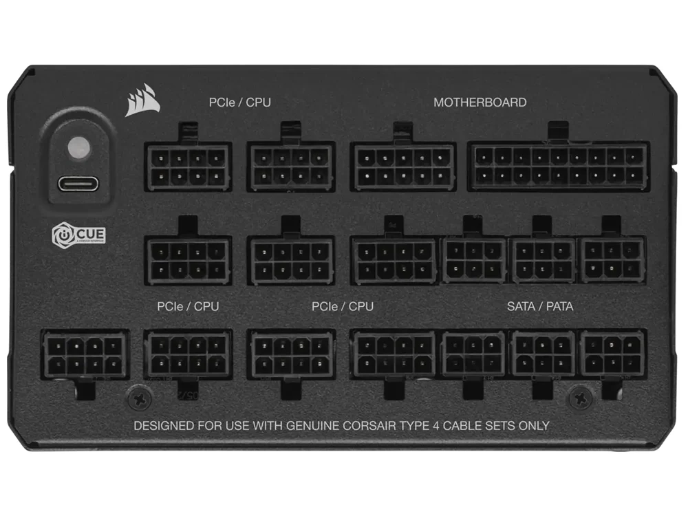 Corsair 1500W 80+ Platinum Fully Modular ATX 2.52 Power Supply (CP-9020255-AU) - Image 5