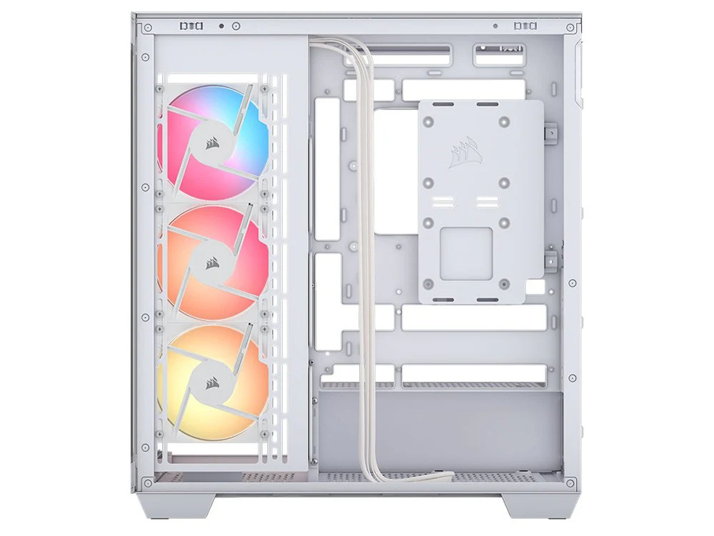 Corsair 3500X RS-R ARGB Tempered Glass Mid-Tower Case - White - Image 3