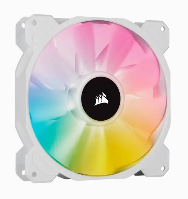 Corsair CO-9050138-WW 140mm SP140 RGB Elite PWM Fan White - Image 2