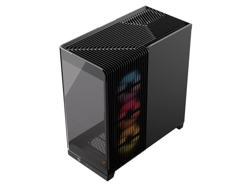 Corsair FRAME 4500X RS-R ARGB Panoramic Glass Mid-Tower Case - Black - Image 8