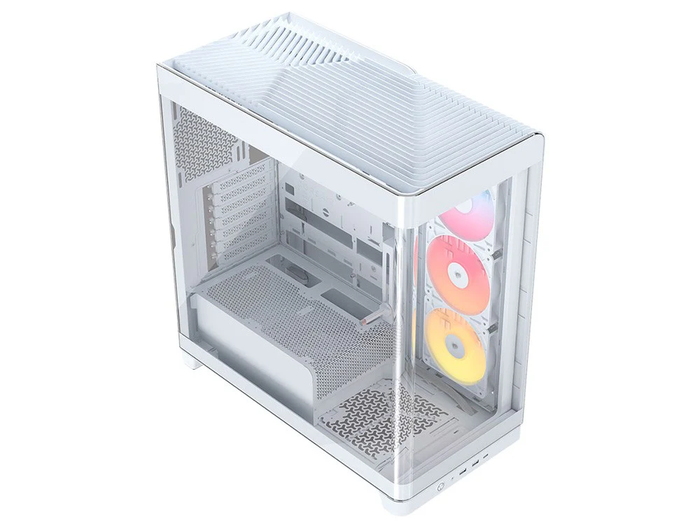 Corsair FRAME 4500X RS-R ARGB Panoramic Glass Mid-Tower Case - White - Image 6