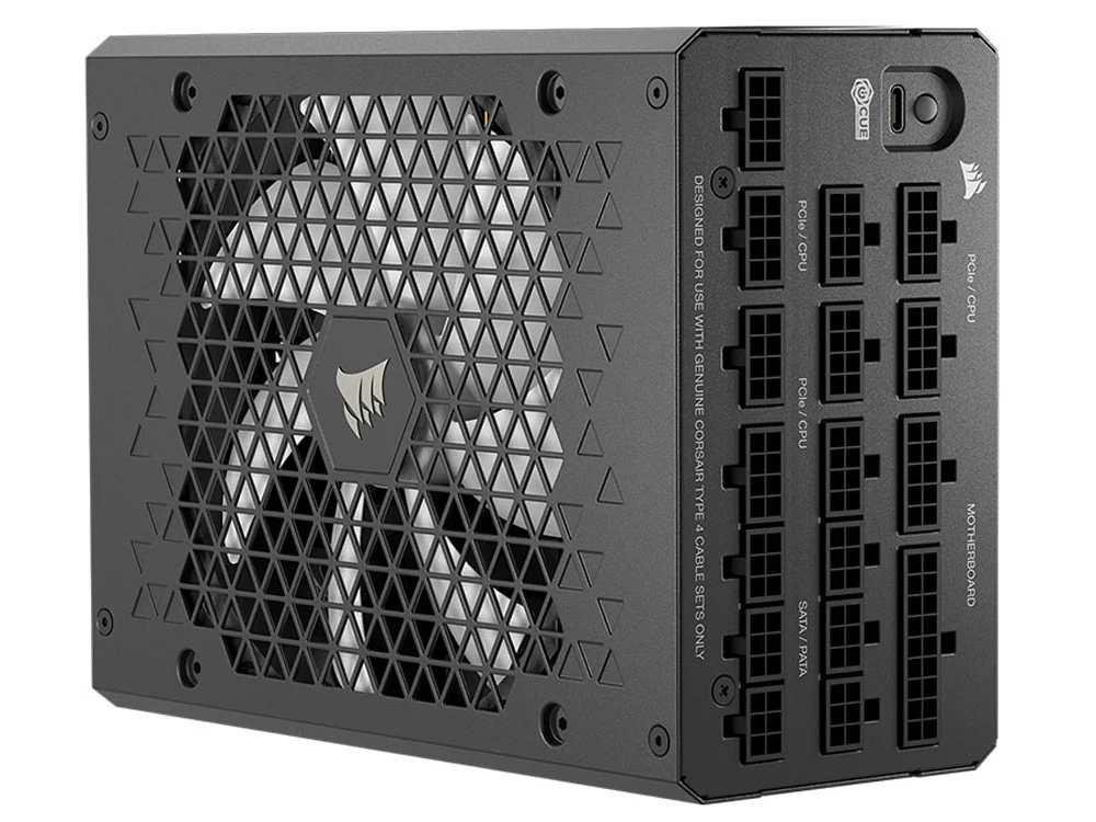 Corsair HX1200i Ultra-Low Noise 1200W 80+ Platinum Fully Modular ATX Power Supply - Image 2