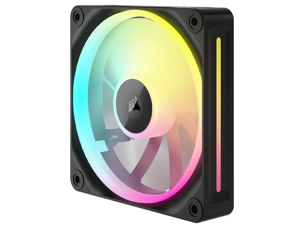 Corsair iCUE LINK LX120 120mm RGB PWM Case Fan - Black (1-Pack) - Image 3