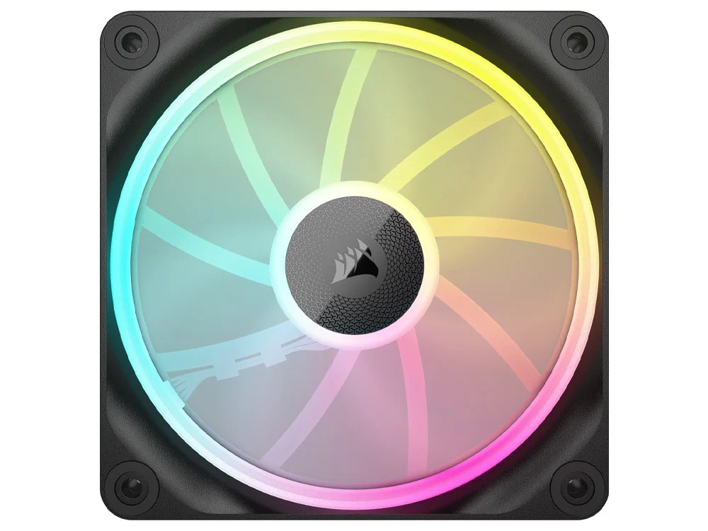 Corsair iCUE LINK LX120 120mm RGB PWM Case Fan - Black (3-Pack) - Image 3