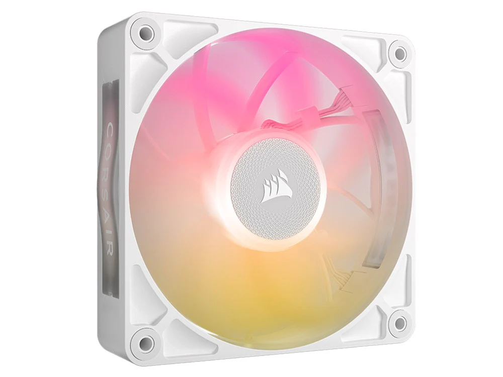 Corsair iCUE LINK RX120 MAX RGB 120mm PWM Thick Fans  - White (3-Pack) - Image 2