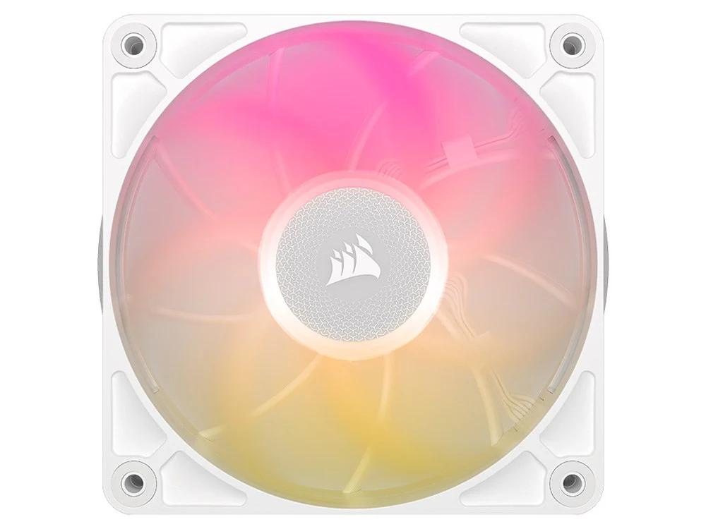 Corsair iCUE LINK RX120 MAX RGB 120mm PWM Thick Fans  - White (3-Pack) - Image 3
