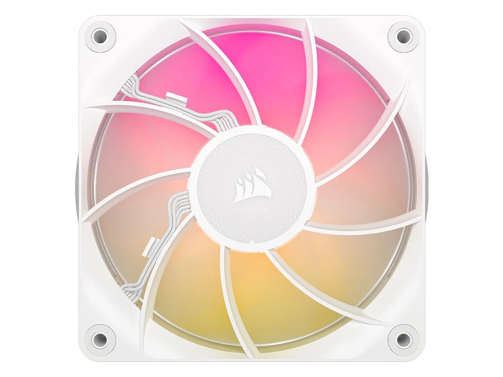 Corsair iCUE LINK RX120 MAX RGB 120mm PWM Thick Fans  - White (3-Pack) - Image 5
