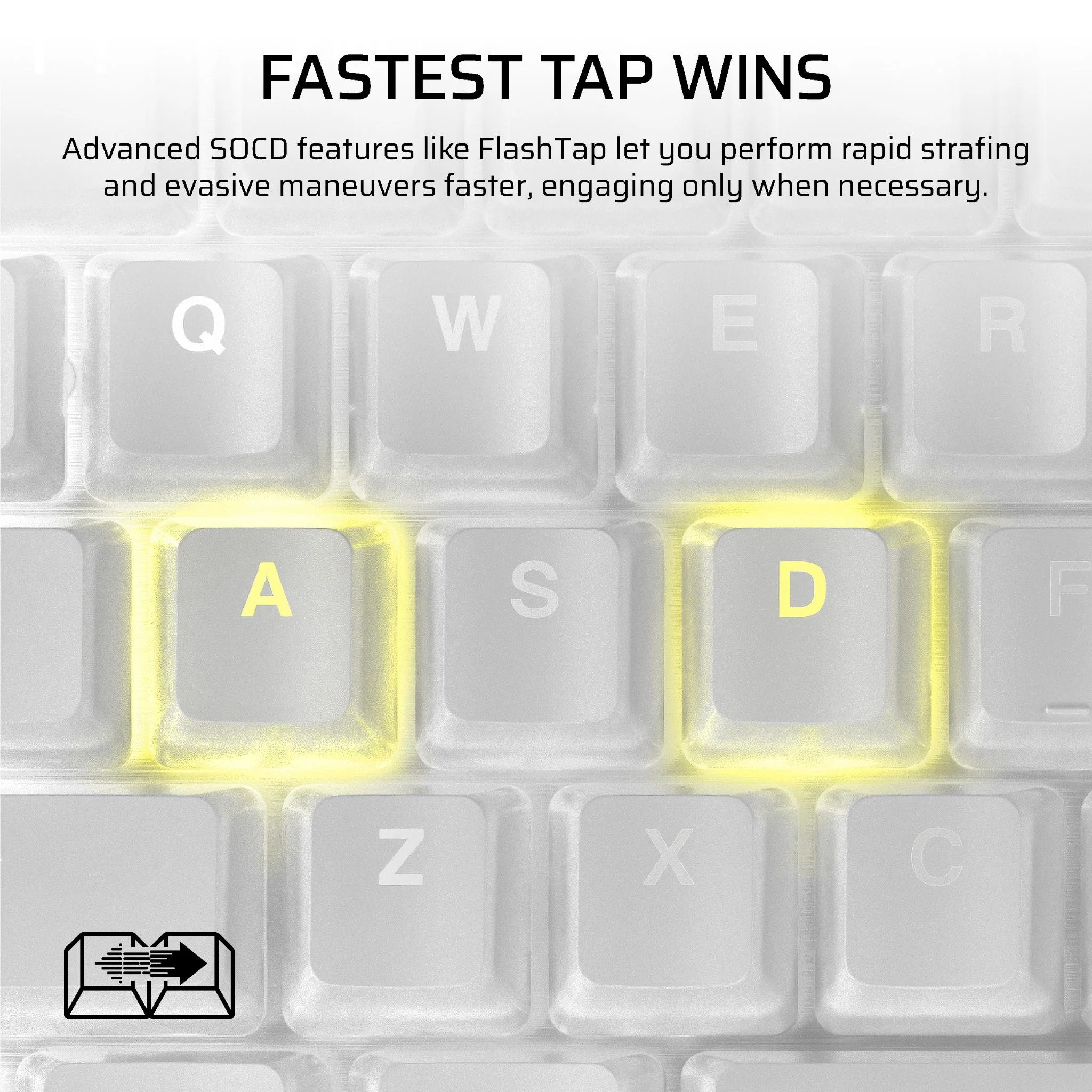 Corsair K70 PRO TKL Tenkeyless Magnetic Mechanical Gaming Keyboard (White) - Image 4