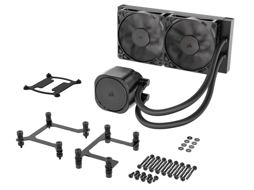 Corsair Nautilus RS 240mm AIO Liquid CPU Cooler (Black) - Image 6