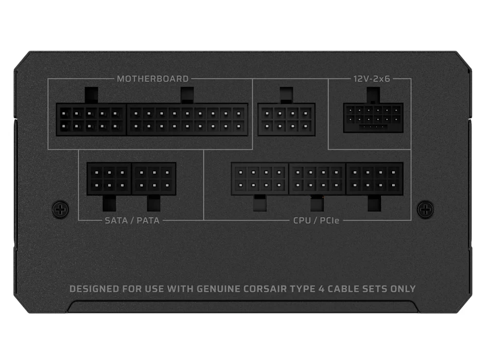 Corsair RM1000e 1000W 80+ Gold ATX 3.1 Fully Modular Power Supply - Image 3