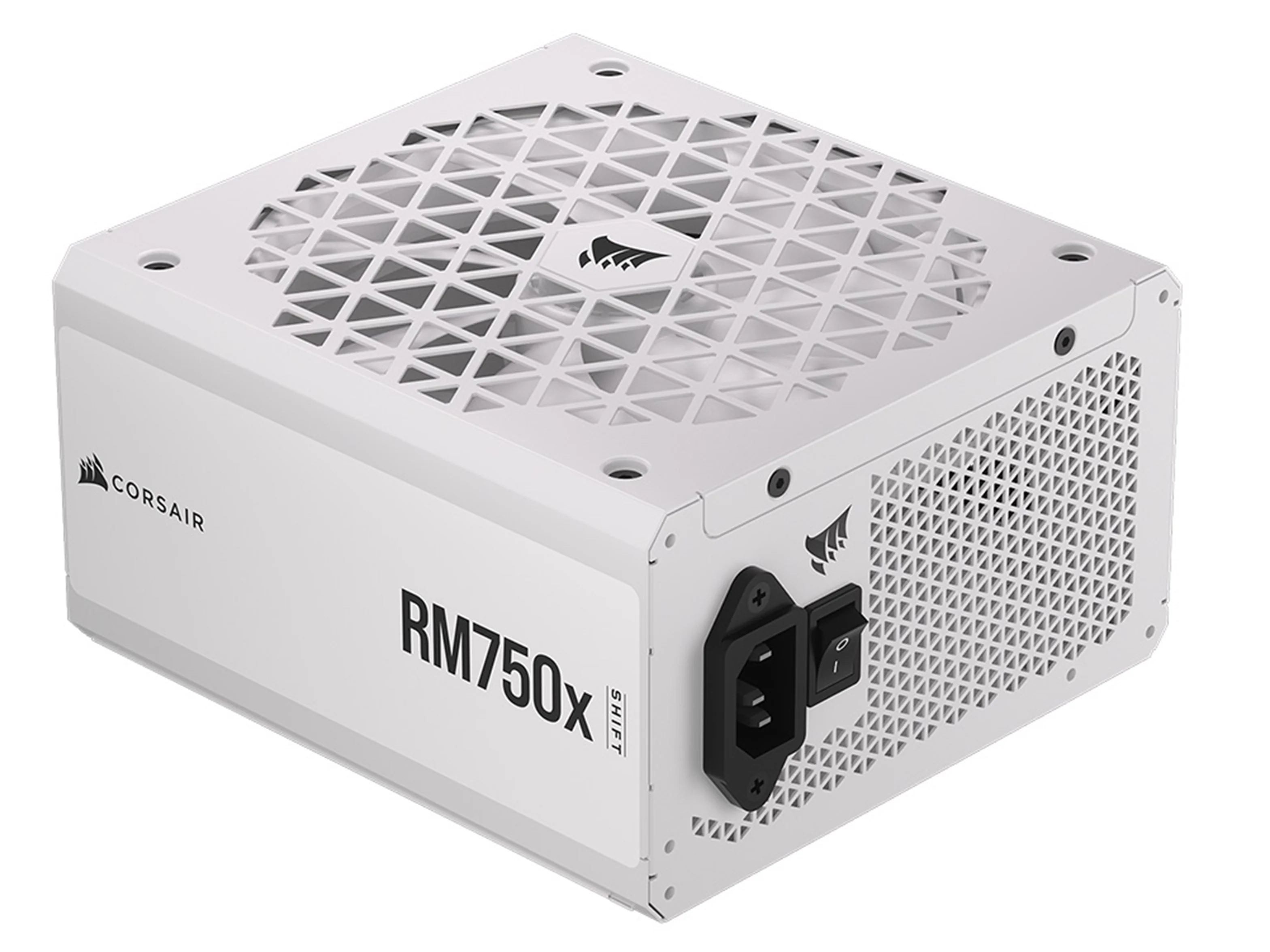 Corsair RM750x SHIFT 750W 80+ Gold ATX Fully Modular Power Supply - White - Image 2