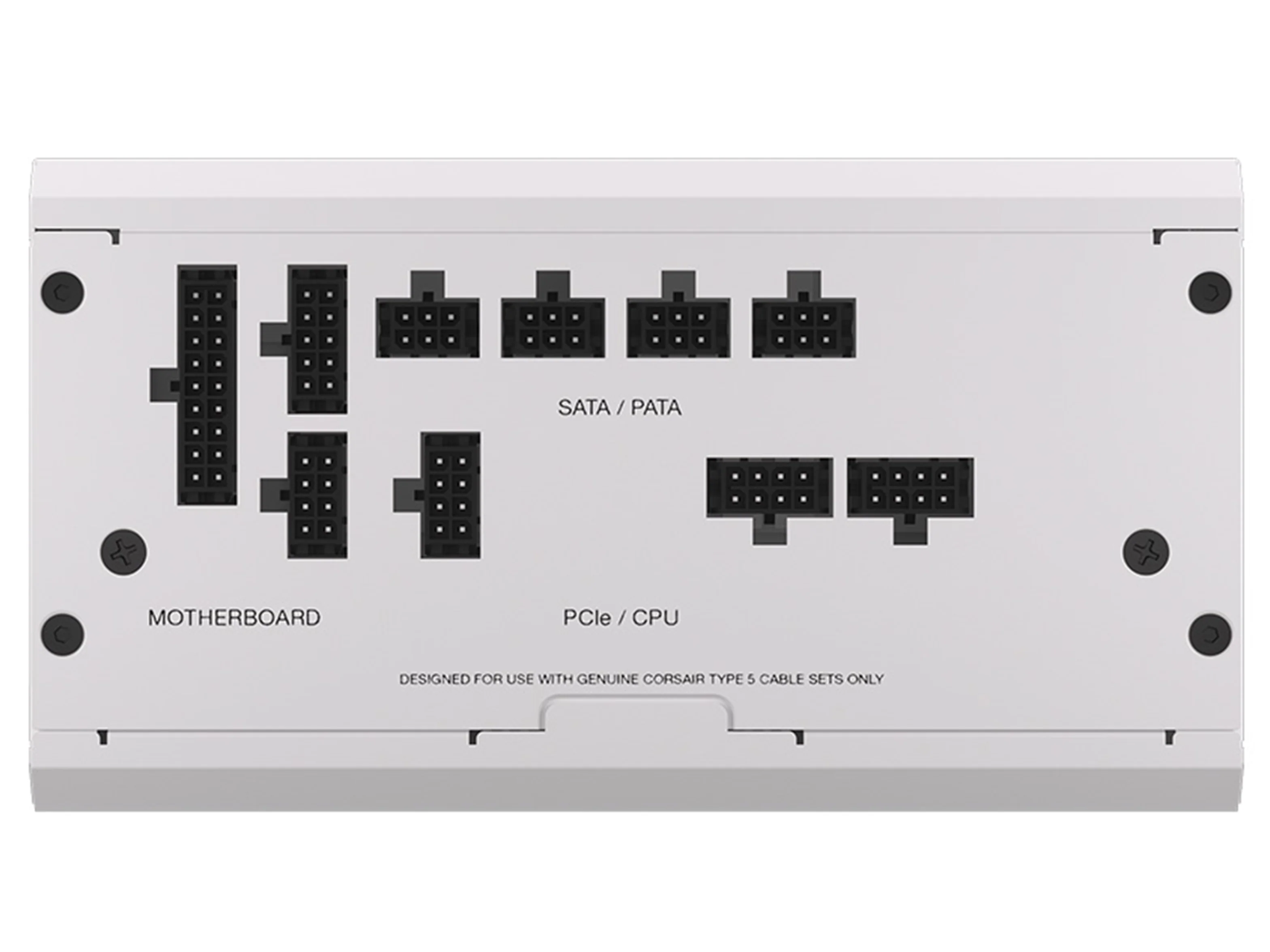 Corsair RM750x SHIFT 750W 80+ Gold ATX Fully Modular Power Supply - White - Image 5