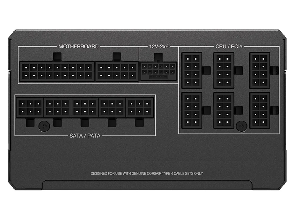Corsair RMx Series RM1000x Cybenetics Gold ATX3.1 PCIe5.1 Fully Modular Power Supplies - Image 4